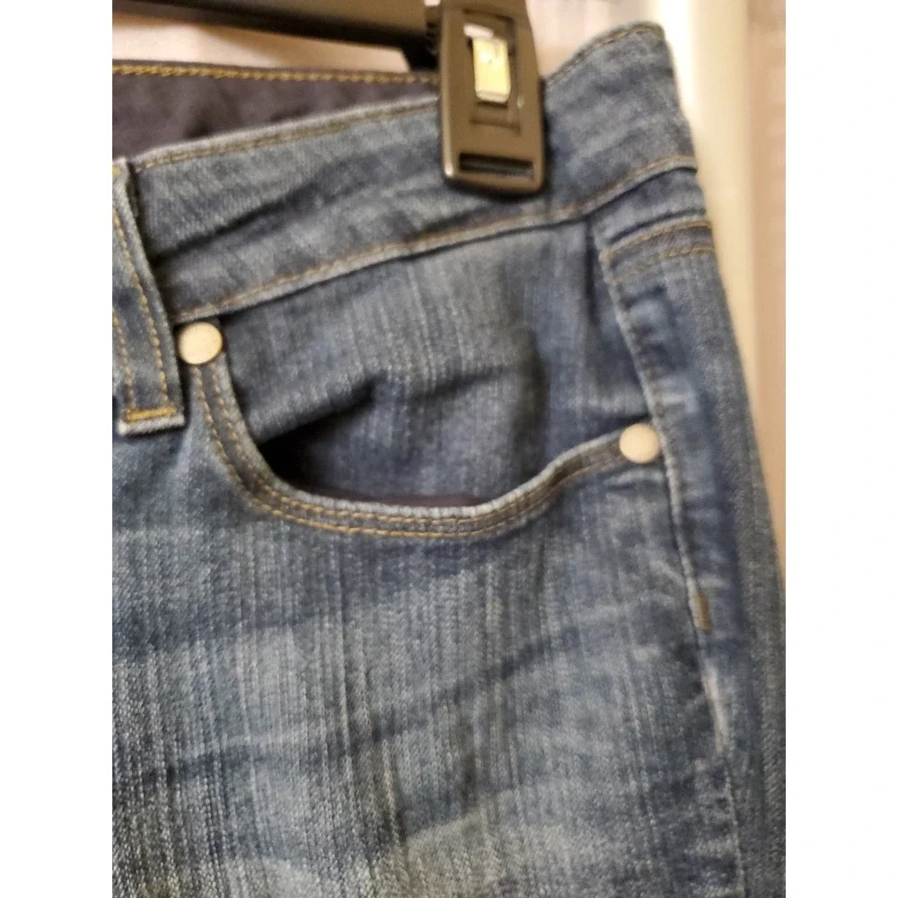 Paige Jeans Womens 31 Blue‎ Peg Skinny Denim Medium Wash